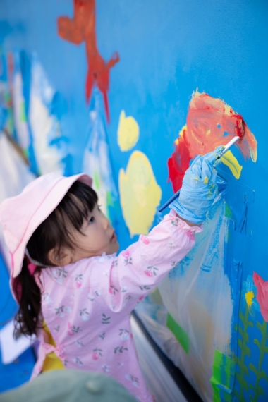 2025.   11/2  11/3   壁に絵を描く無料WSを行いました＠町田市金森・プリンシパルホームさま